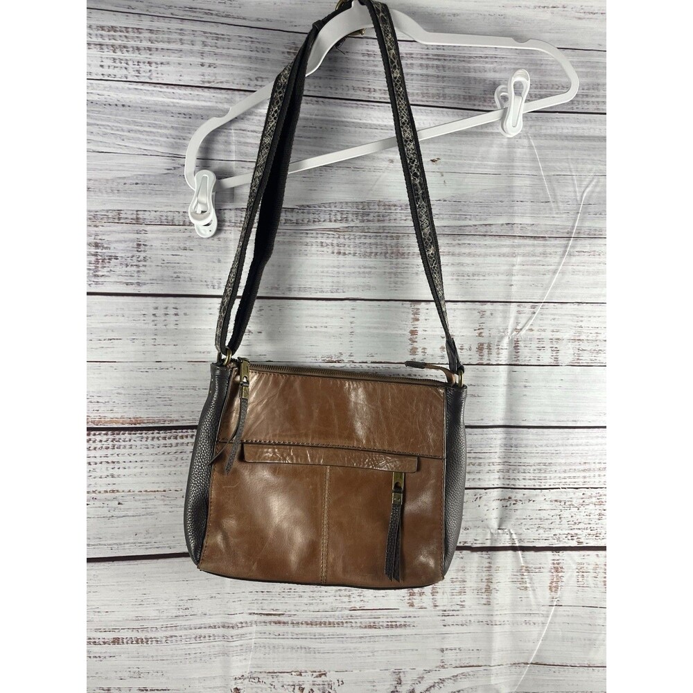The Sak  Alameda Shoulder Bag Brown 100% Leather Hobo Purse Handbag